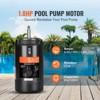 VEVOR 1 HP Pool Pump Motor, 56J Frame, 115V(9.8 Amps)/230V(4.9 Amps) 3450 RPM, 60Hz, 1.4 Service Factor, 90μF/250V Capacitor - 3 of 4