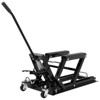 Hydraulic Motorcycle Lift Jack 1500 Lbs - Heavy Duty Motorcycle Lift Table with Wheels, Safety Pins and Rubber Platform - 2 of 4