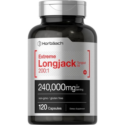 Tongkat Ali 200:1 Root Extract Powder Capsules (Longjack) – Herbal Island