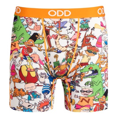 Odd Sox, Funny Men's Boxer Briefs Underwear, Nickelodeon Cartoons Novelty  Print : Target