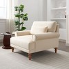 NicBex Accent Chair with Backrest, Upholstered Armchair Comfy Sofa Chair for Living Room, Bedroom - 2 of 4
