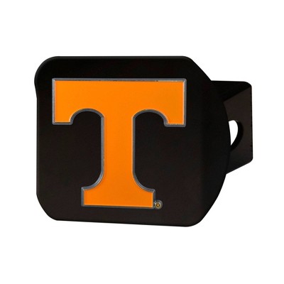 NCAA University of Tennessee Volunteers Metal Emblem Hitch Cover - Black