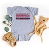 The Juniper Shop America With Stars And Stripes Baby Bodysuit - 2 of 2