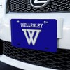 Wellesley College Primary Logo Novelty Metal Vanity Tag License Plate - 2 of 4