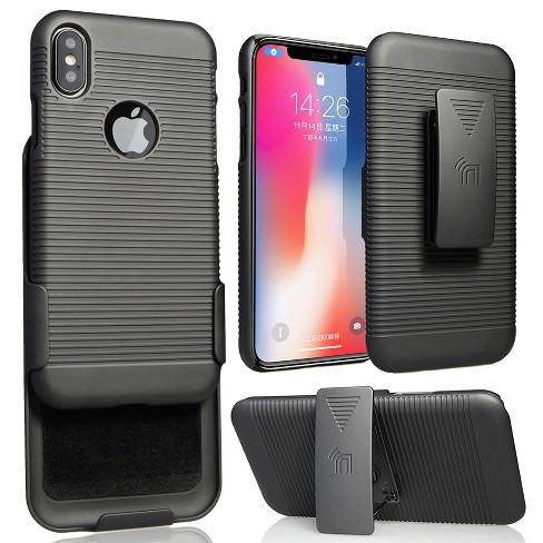 Ercko 2-in1 Magnet Wallet And Case For Apple Iphone Xs Max - Brown/black :  Target