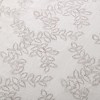 Lightweight Floral Embroidered Semi-Sheer 2-Piece Curtain Panel Set with Stainless Grommet Header - Blue Nile Mills - 3 of 4