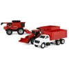 1/64 ERTL Collect N Play Case IH Harvest 4 Piece Set ZFN47004 - 3 of 4