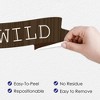 Big Dot of Happiness Woodland Creatures - Peel and Stick Nursery and Kids Room Vinyl Wall Art Stickers - Wall Decals - Set of 20 - 3 of 4