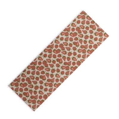 Alisa Galitsyna Strawberry Harvest (6mm) 24" x 70" Yoga Mat - Society6