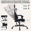 NicBex Adjustable Office Chair with Footrest,Ergonomic Computer Chair with Headrest,Leather Gaming Chair for Adult,Student - 4 of 4