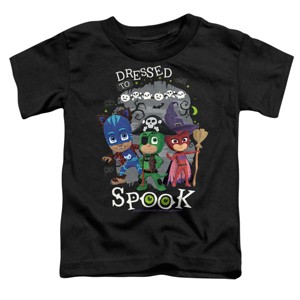 Toddler Boys' Pj Masks Halloween Catboy T-Shirt, Black, 2T - 1 of 3
