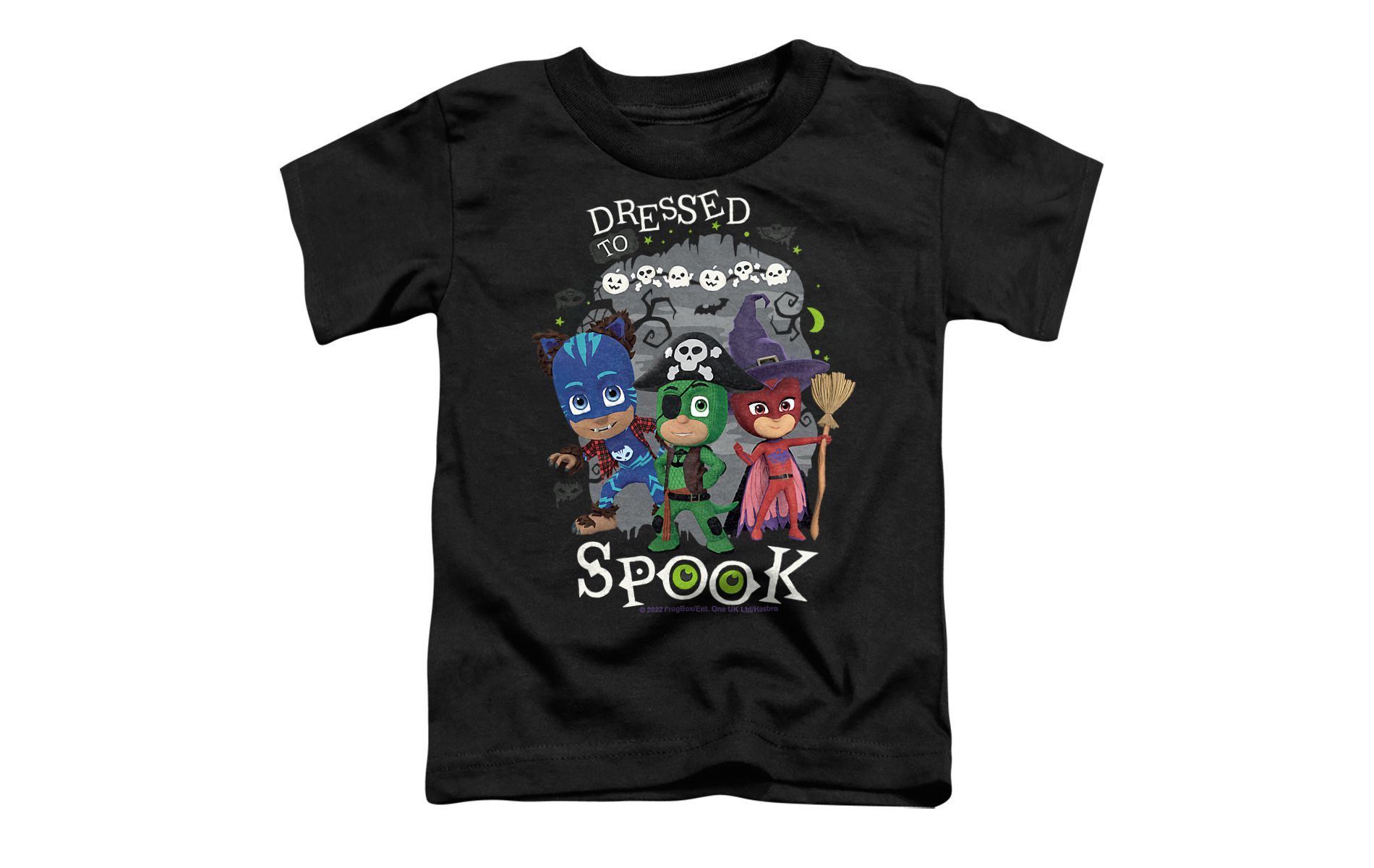 Toddler Boys' Pj Masks Halloween Catboy T-Shirt, Black, 2T