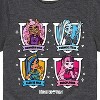Boys' - Monster High - Character Grid Short Sleeve Graphic T-Shirt - 2 of 4