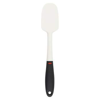OXO GOOD GRIPS SILICONE Cookie SPATULA TURNER {GREY-BLK} NEW +TAG (1)  USAshipout
