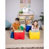Bintiva Butterfly Modular Soft Seating - Set of 4 - Red/Blue/Green/Yellow - 2 of 4