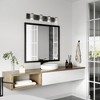 Livex Lighting Zurich 4 - Light Vanity in  Black/Brushed Nickel - 2 of 4