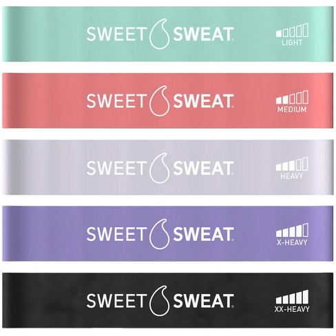 Sports Research Sweet Sweat Mini Loop Fitness Bands - Multi - 5-Pack