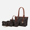 MKF Collection Alexy M Signature Tote Purse Handbag Women’s Set Vegan Leather by Mia K. - 2 of 4