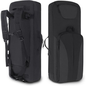 Dual Rifle Soft Case Tactical Backpack, Padded Gun Bag for Storage & Transport, Water-Resistant with MOLLE, Shooting Hunting Military Use - 1 of 4