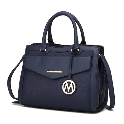 MKF Collection Alyssa Multi-Compartment Satchel Women’s Bag by Mia K