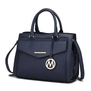 MKF Collection Alyssa Multi-Compartment Satchel Women’s Bag by Mia K - 1 of 4