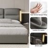 KTMBDW Queen Size Lift Up Storage Bed with Headboard, Upholstered Platform Bed Frame, Hydraulic Support, No Box Spring Needed - 4 of 4