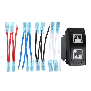 Unique Bargains 1 Set Left Hand Type 8 Pins Power Window Control Switch 710004979 705800048 for Can-Am Defender HD8 DH10 2016-2020 - 1 of 4