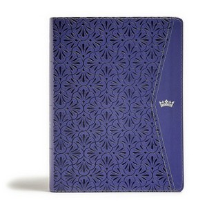 CSB Tony Evans Study Bible, Purple Leathertouch - (Leather Bound) - 1 of 1