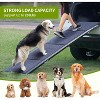 Docred Dog Ramp for Car Dog Ramps Extra Wide Pet Ramp with Non-Slip Surface for Medium & Large Dogs to Get in Car, SUV Truck, Supports Up to 300 Lbs - 4 of 4