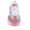 bebe Women's Fashion Platform Lace-Up Shoes - Chunky Sneakers with Mesh & Rhinestone Accents - 4 of 4