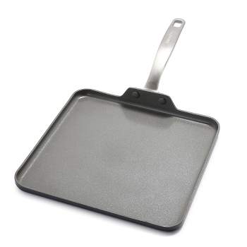 GreenPan Chatham 11" Hard Anodized Healthy Ceramic Nonstick Griddle Pan