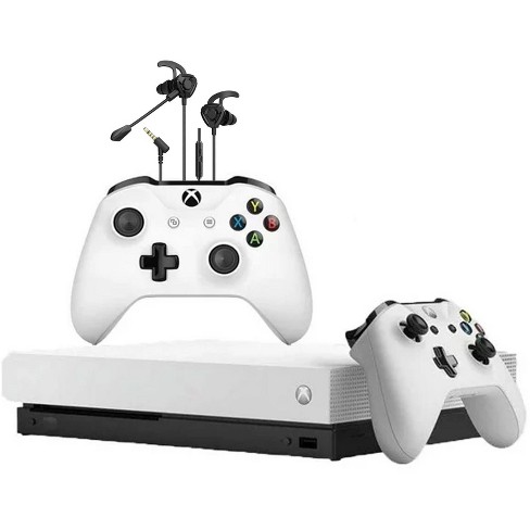 Refurbished - Microsoft Xbox One X 1TB Console - Black 