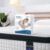 ELJGET Twin XL Mattress, 10 Inch Hybrid Mattress in a Box, Zoned Pressure Relief, Medium Firm Feel, Motion Isolation, Deep Sleep, White - 2 of 4