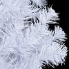 vidaXL Artificial Christmas Tree with Stand - 5 ft, 380 Branches, PVC Material, White, Easy Assembly - 3 of 4