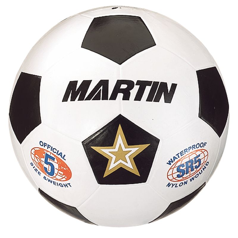 Martin Sports Soccer Ball, Size 5, 1 of 4