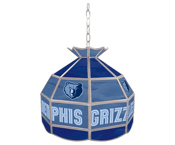 Memphis Grizzlies Tiffany Style Lamp - 16 inch