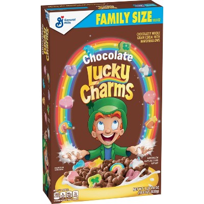 Lucky Charms Chocolate Cereal Family Size - 188oz - General Mills Target