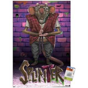 Trends International Teenage Mutant Ninja Turtles: Mutant Mayhem - Splinter Unframed Wall Poster Prints - 1 of 4