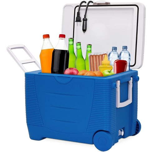 Ivation 48 L Portable Electric Cooler, Camping Fridge With Car Adapter :  Target