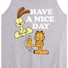 Men's - Garfield - Have A Nice Day Graphic Tank Top - 2 of 2