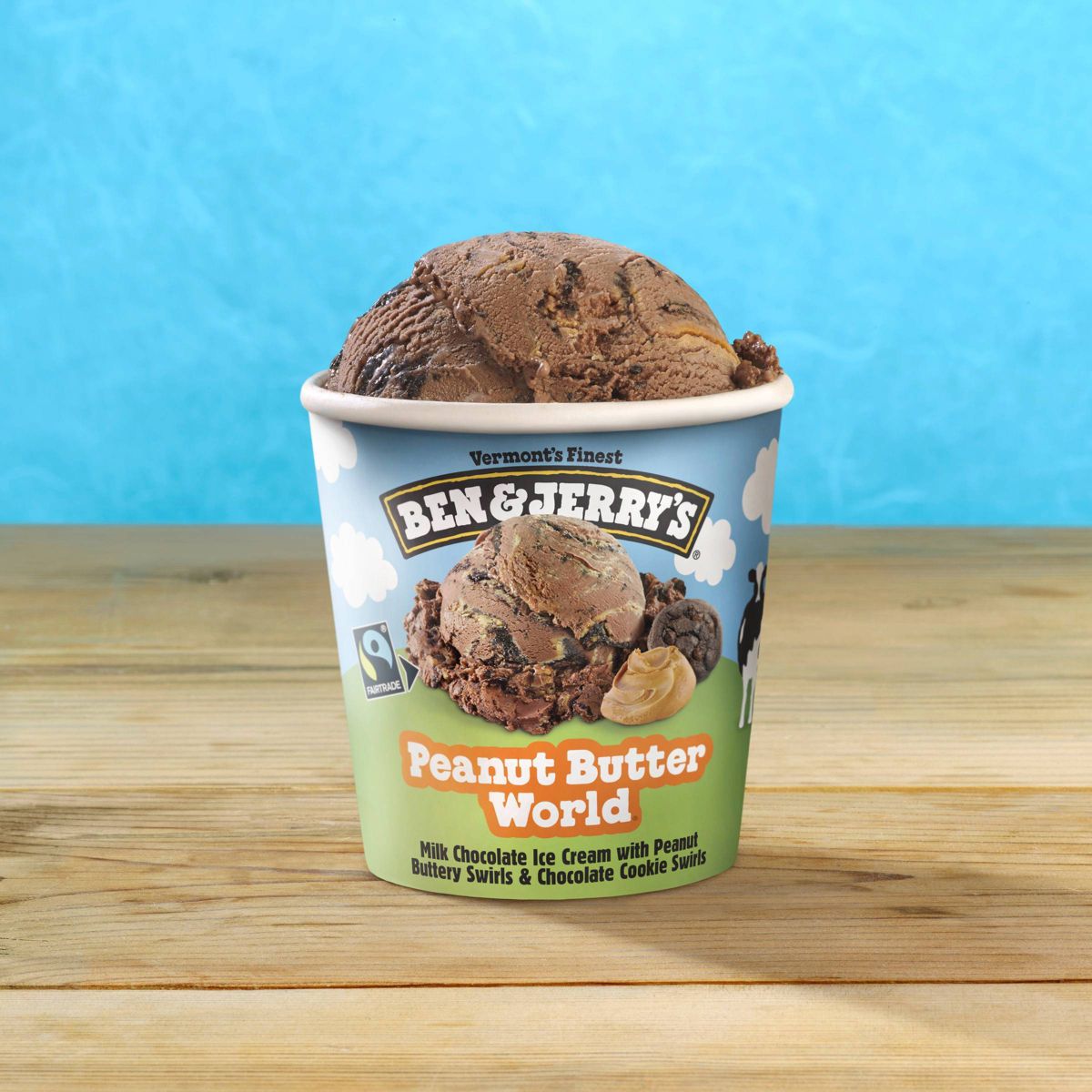 Ben & Jerry's Peanut Butter World Chocolate Ice Cream - 16 fl oz - thumbnail 4