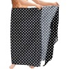 LA LEELA Men's Beachwear Wrap Summer Long Hawaiian Lava Lava Regular Surfing Cover-Up Swimwear Holidays Beach Sarongs for Men One Size Polka Dots, - 4 of 4