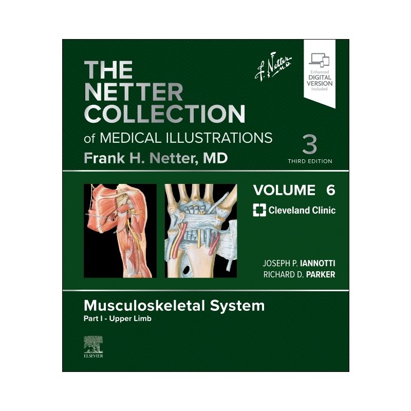 The Netter Collection of Medical Illustrations: Musculoskeletal System, Volume 6, Part I - Upper Limb - (Netter Green Book Collection) 3rd Edition, 1 of 2