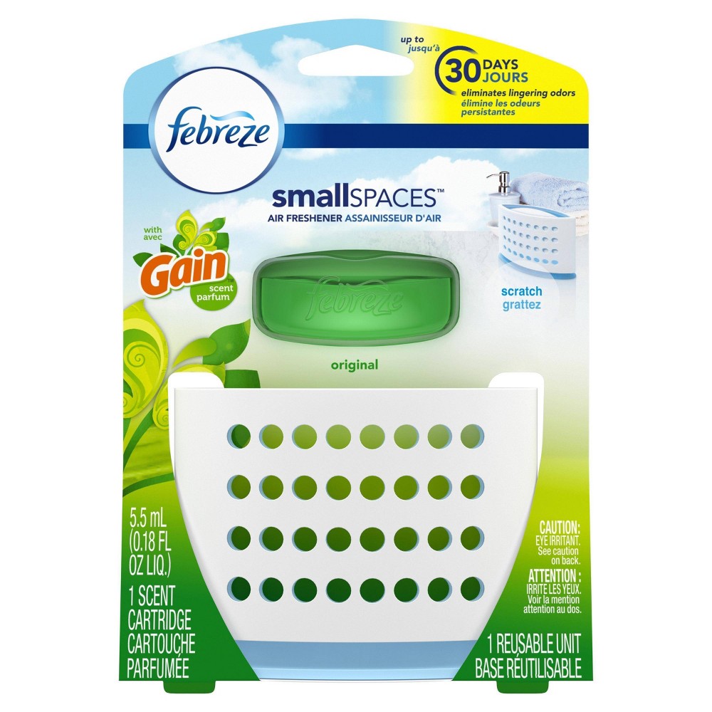 UPC 037000806677 product image for Febreze Small Spaces Air Freshener with Gain Original Scent Starter Kit - 1ct 5. | upcitemdb.com