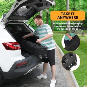 Portable Instant Commercial Canopy,Street Vendors Party Tents, Instant Outdoor Sun Shade - 1 of 4