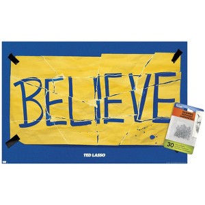 Trends International Ted Lasso - Torn Believe Unframed Wall Poster Prints - 1 of 4