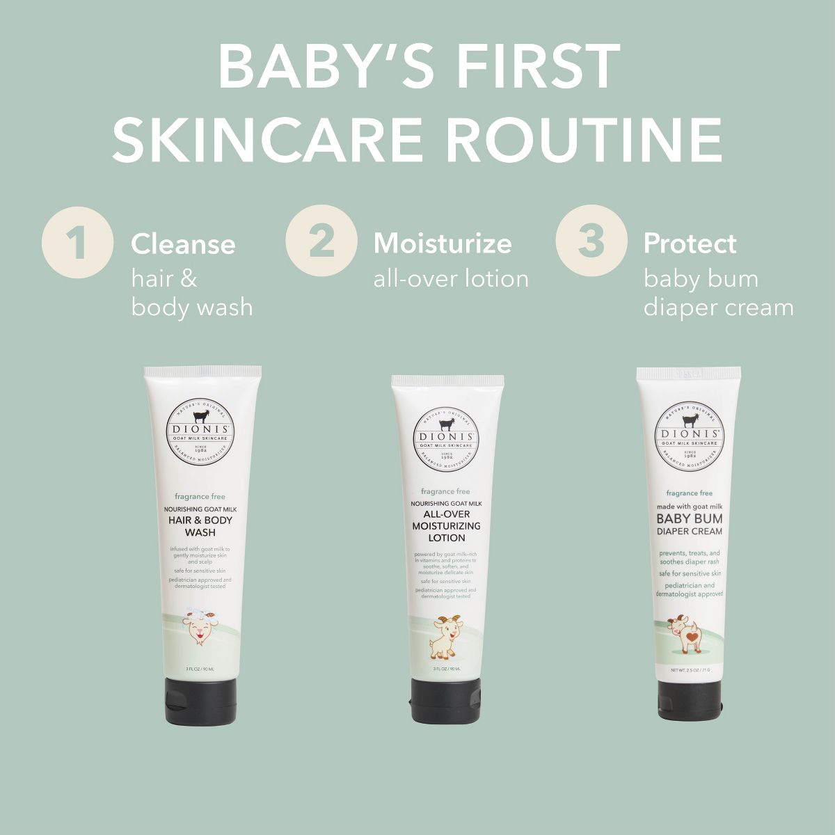 Baby Fragrance Free Goat Kit, 5pc - thumbnail 9