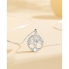 Molenia Tree of Life Necklace for Women, 925 Sterling Silver Birthstone Family Tree of Life Pendant Birthday Gifts - 3 of 4