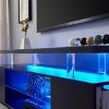 NicBex TV Stand LED Gaming Entertainment Center with Large Side Cabinet for 65 Inch TV for Living Room, Bedroom - 4 of 4
