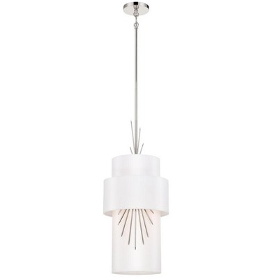 George Kovacs Lighting Gramercy 1 - Light Pendant in  Polished Nickel